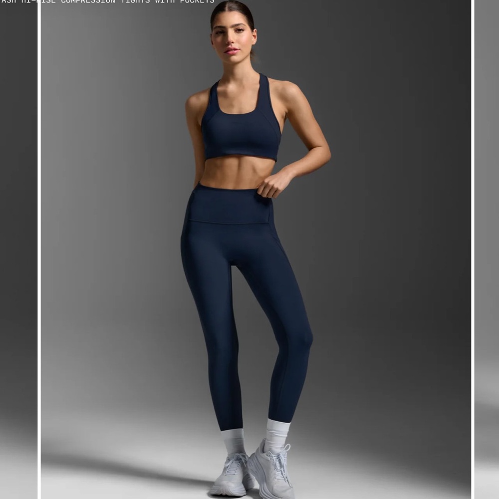 2XU - FORM STASH HI-RISE COMPRESSION TIGHTS WITH POCKETS